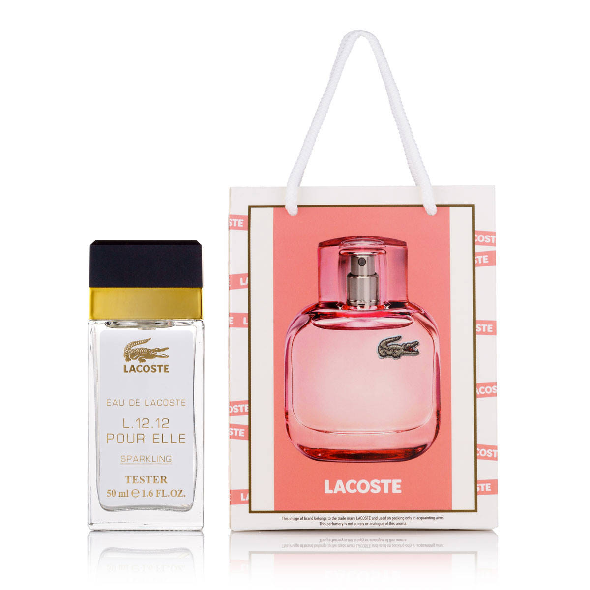 

Парфюм Lacoste L.12.12 Pour Elle Sparkling 50 мл в подарочной упаковке