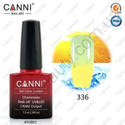 

Термогель-лак Canni #336 (лимонный - пастельный салатовый) 7.3 ml
