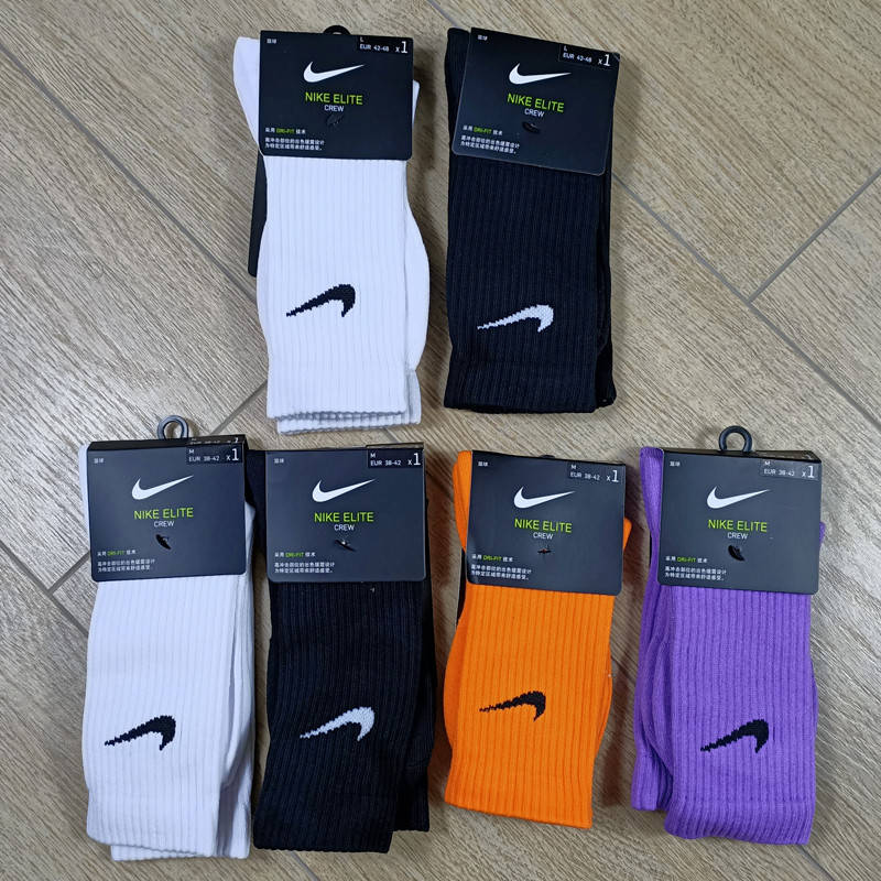 

【М та Л】 Высокие носки Nike Elite Crew високі шкарпетки