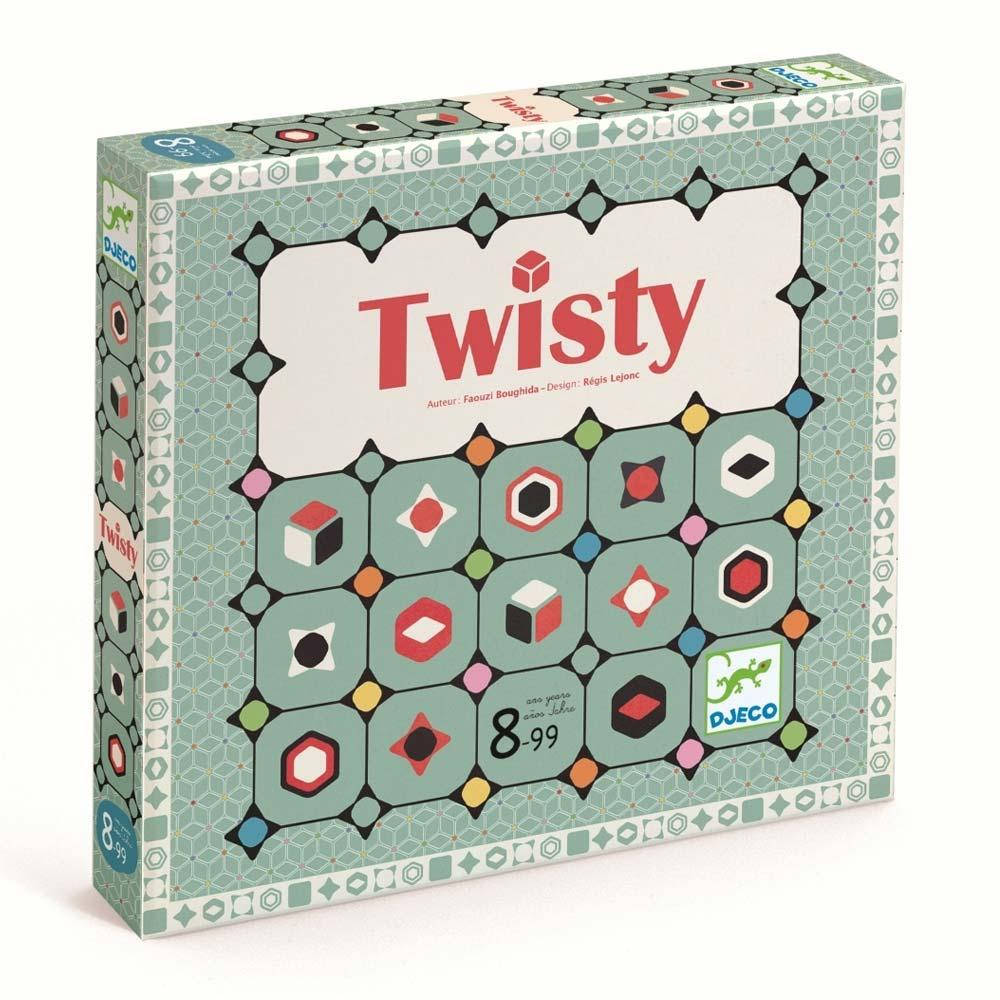 

DJECO Игра настольная Twisty (Твисти) "Цветные кубики"