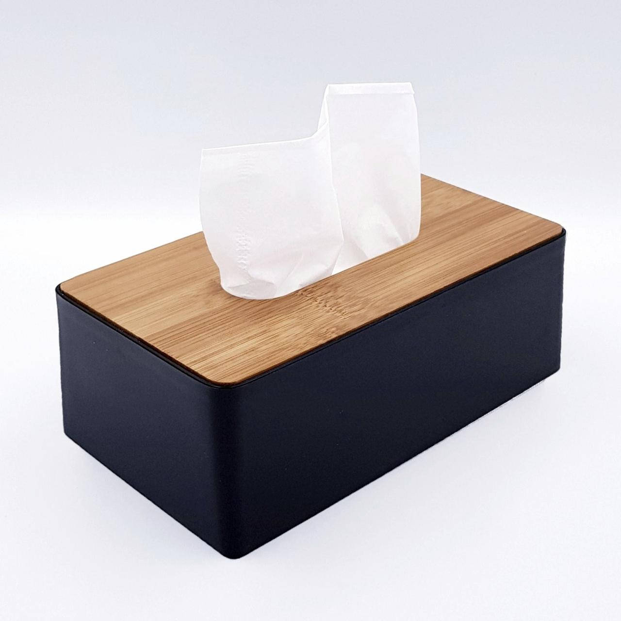 

Бокс диспенсер для салфеток Midnight black (22005)