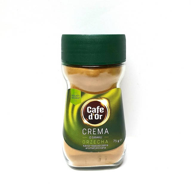 

Кофе растворимый Cafe d'Or Crema Orzecha Крема Ореховый Вкус 75 г Польша
