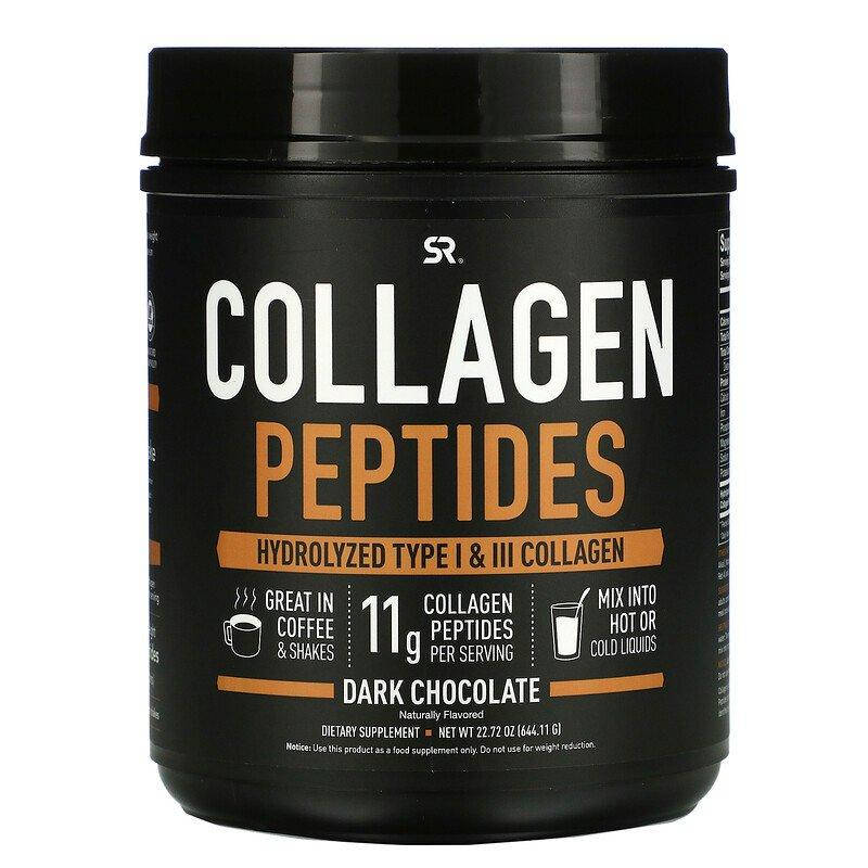 

Sports Research Collagen Peptides 644.11 гр черный шоколад