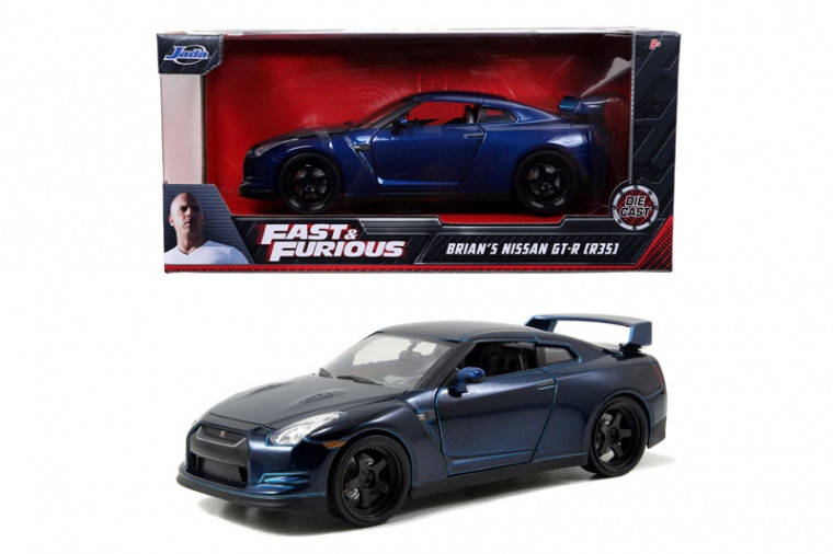 

Машина металлическая Jada Форсаж Ниссан GT-R 2009 Jada 253203008