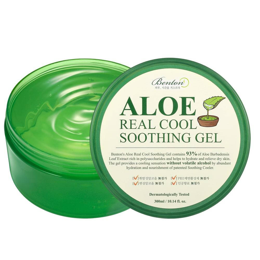 

Универсальный успокаивающий гель с алоэ 93% Benton Aloe Real Cool Soothing Gel, 300мл