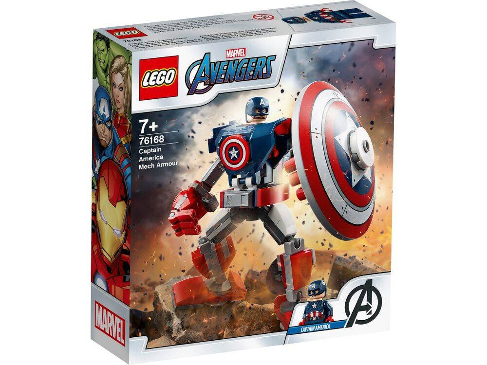 

Лего Lego Super Heroes Конструктор Marvel Робоброня Капитана Америки 76168