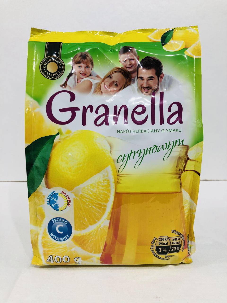 

Гранульований чай Granella лимон 400гр