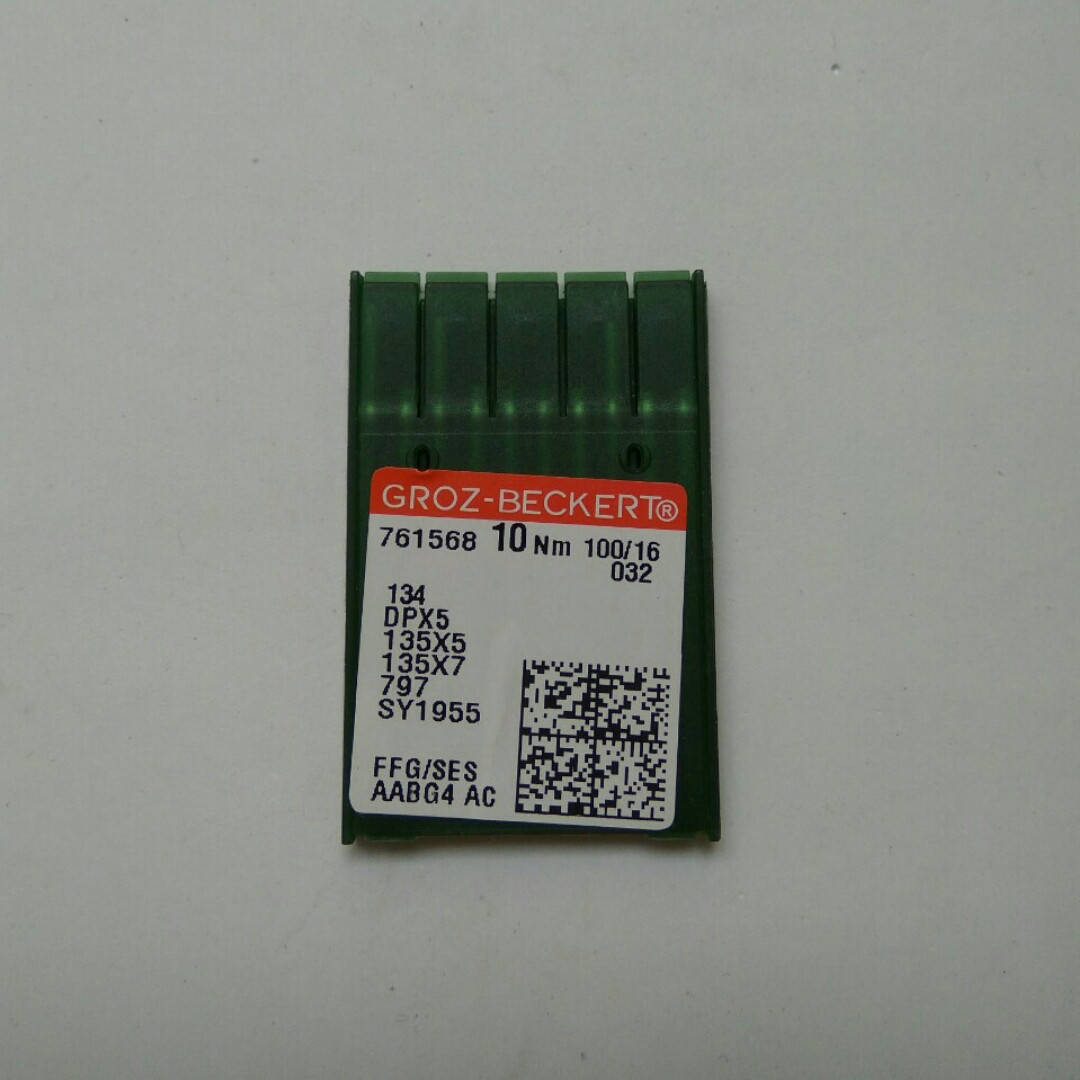 

Иглы для промышленных швейных машин DP #100