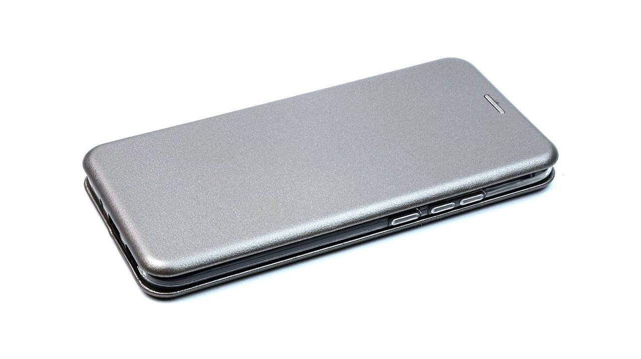 

Чехол книжка Level для Xiaomi Redmi 9C Экокожа Серый