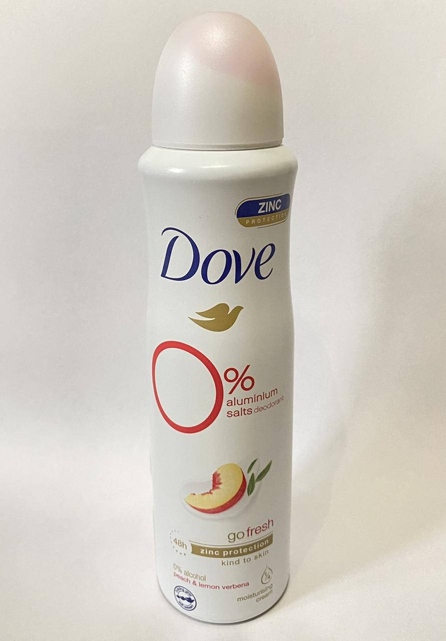 

Dove Peach Lemon спрей антиперспірант Персик Лимон 150мл