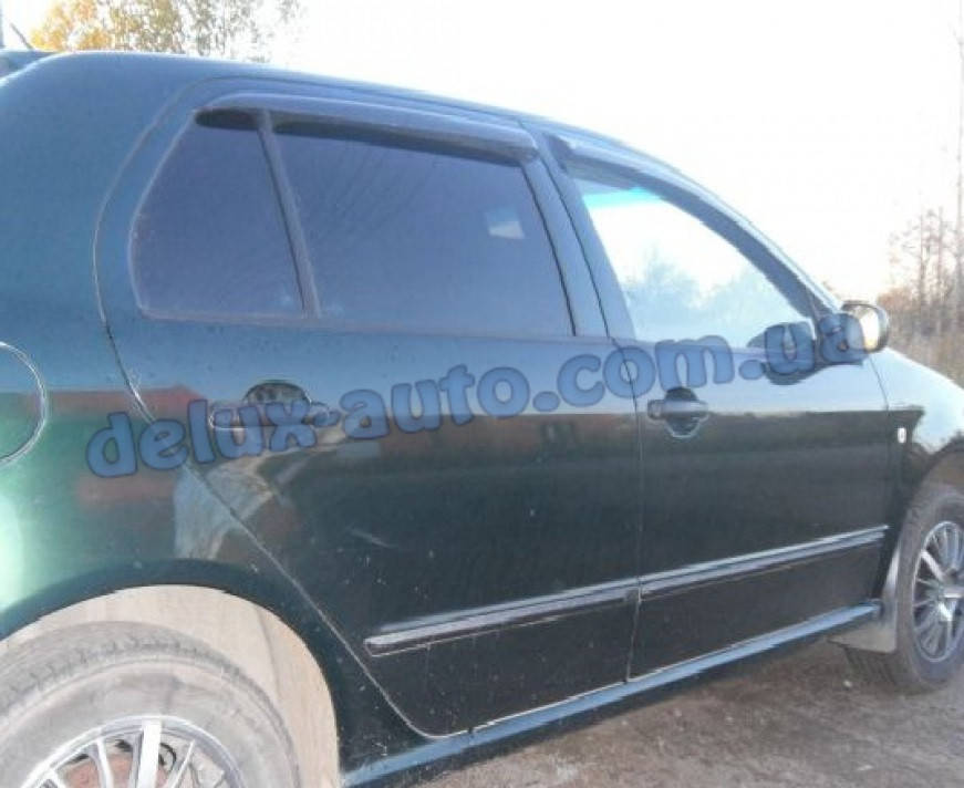 

Ветровики Cobra Tuning на авто Skoda Fabia I Hb/Sd 2000-2007 Дефлекторы окон Кобра для Шкода Фабия 1 седан