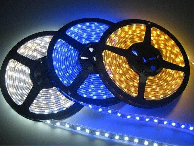 

Лента светодиодная 60 LED силиконовая (3528W W) (цена за 5 м)тепло белый