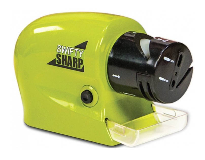 

Беспроводная универсальная ножеточка Swifty Sharp Motorized Knife Sharpener (020301)