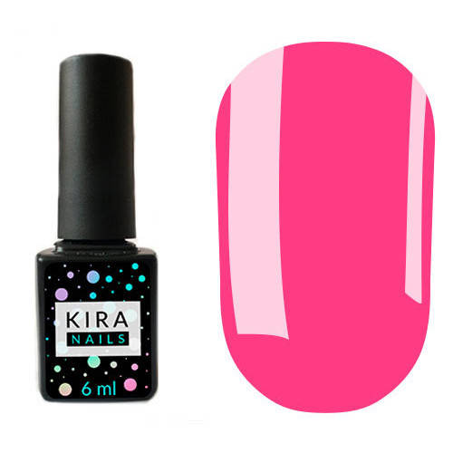 

Гель-лак Kira Nails №101 (яркий розовый, эмаль), 6 мл