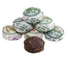 

Чай Пуэр мини точа со вкусом лотоса