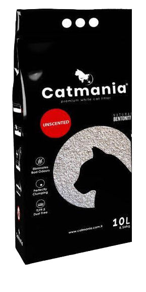 

Catmania 10л (8,5кг) - комкующийся наполнитель из глины (брак)