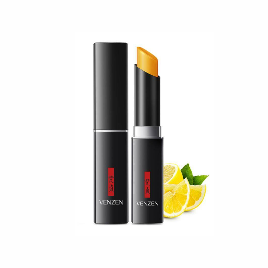 

Натуральная увлажняющая помада с экстрактом кокоса и лимона Venzen Lip Balm
