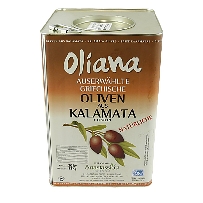 

Оливки Каламата Оліана Oliana Jumbo 161-180 12/20kg ж/б (Код : 00-00003081)