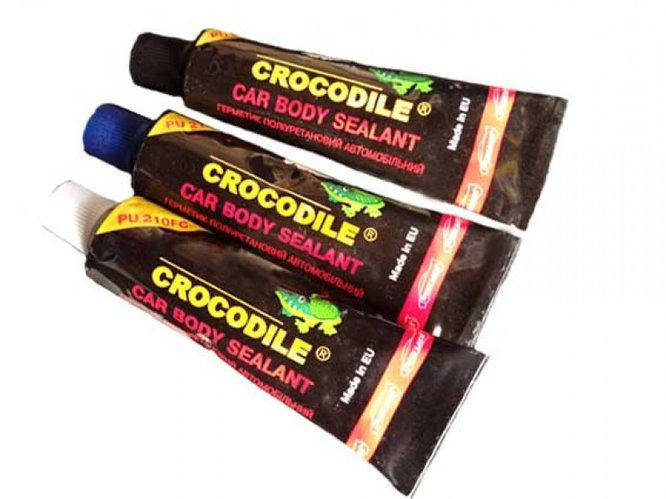 

Полиуретановый герметиксерый CROCODILE 60мл