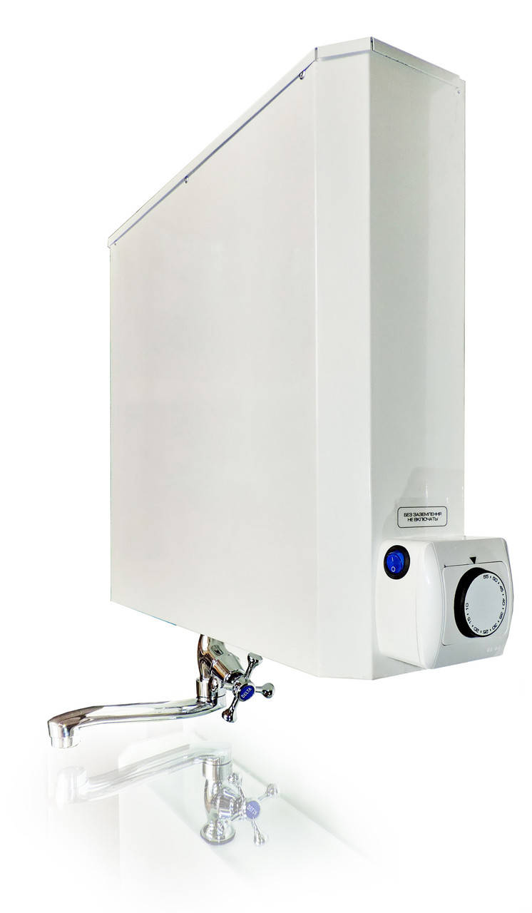 

Умывальник с подогревом "Дачник" 20л, кран буксовый хромированный DELTA, Белый