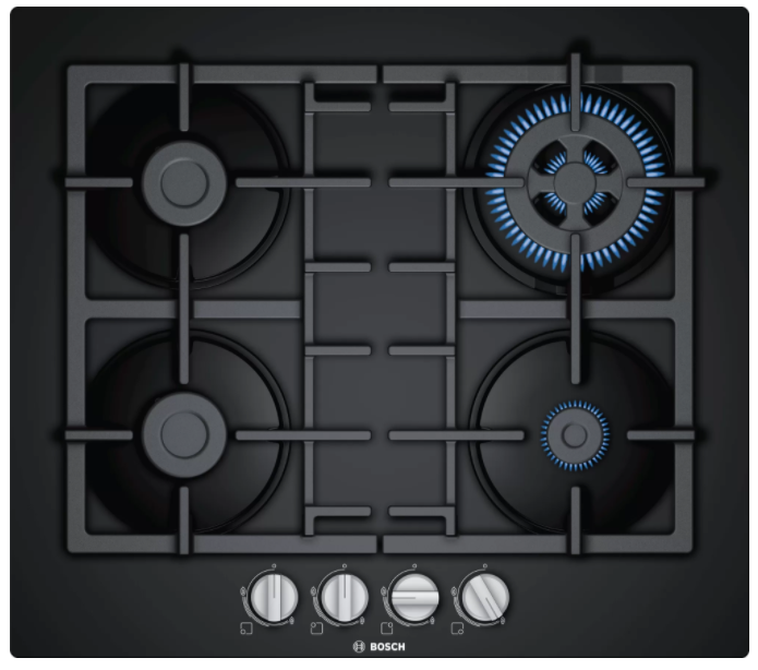 

Варильна поверхня газова Bosch PNH6B6B90