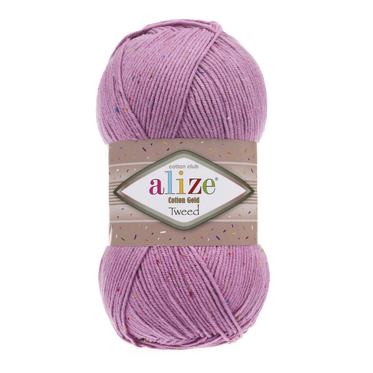 

Пряжа Alize Cotton Gold Tweed 98 розовый