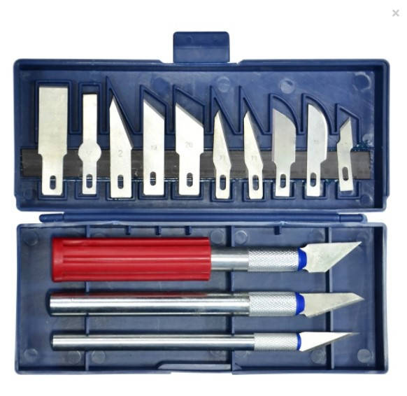 

Набор резцов по дереву Technics, пластмассовые рукоятки, 13 шт. 43-325