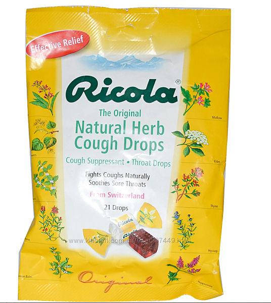 

Ricola, Оригинальные натуральные леденцы от кашля с травами, 21 капля