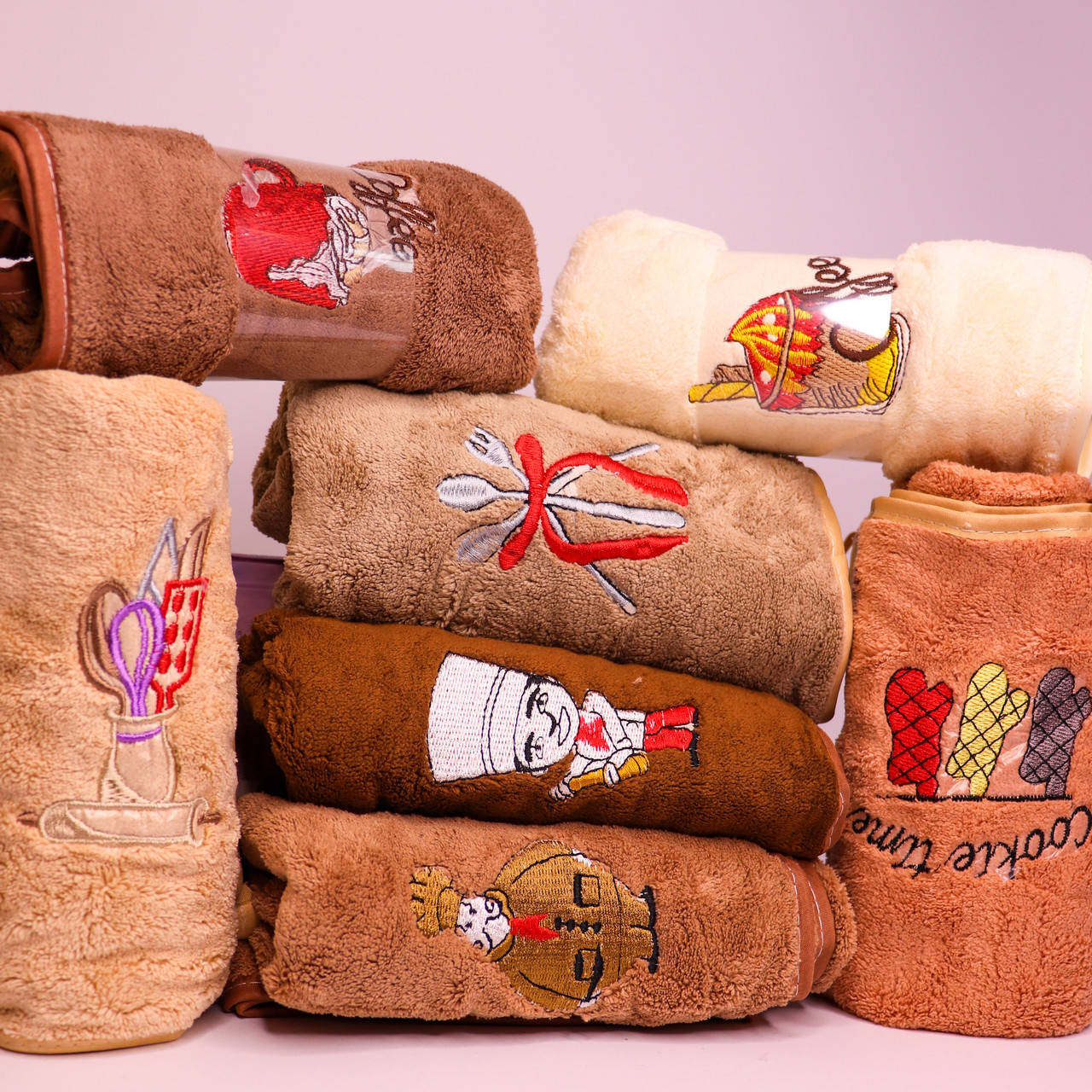 

Набор кухонных полотенец 35х75 3 шт/ Набор кухонных полотенец микрофибра 35х75 3 шт, Разные цвета