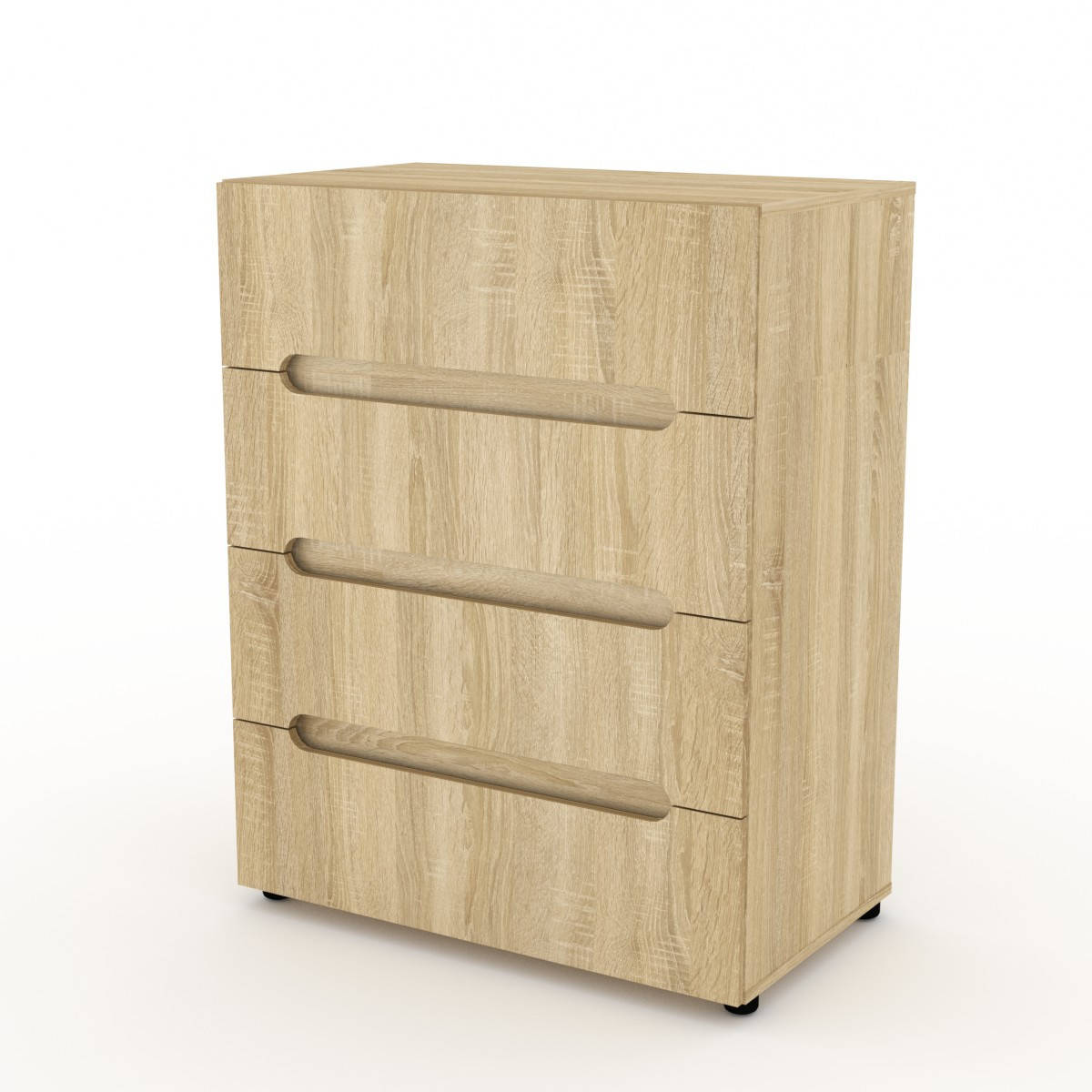 

Комод МС-7 дуб сонома Компанит (80х46х102 см) дуб сонома