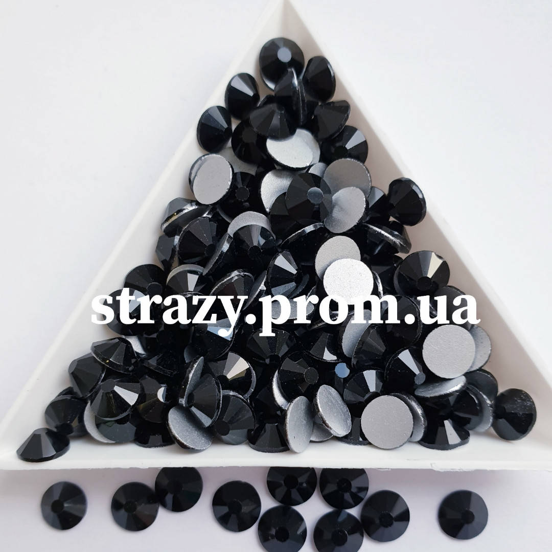 

Стразы ss34 Jet (7.2мм) 280шт "Crystal Premium"