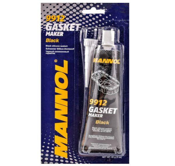 

Герметик силиконовый высокотемпературный "MANNOL" 9912 Gasket Maker BLACK﻿ 85г