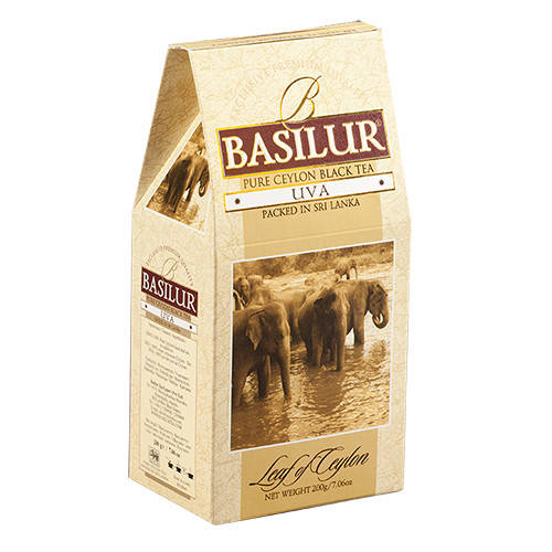 

Чай черный Basilur Лист Цейлона Ува 100 грамм