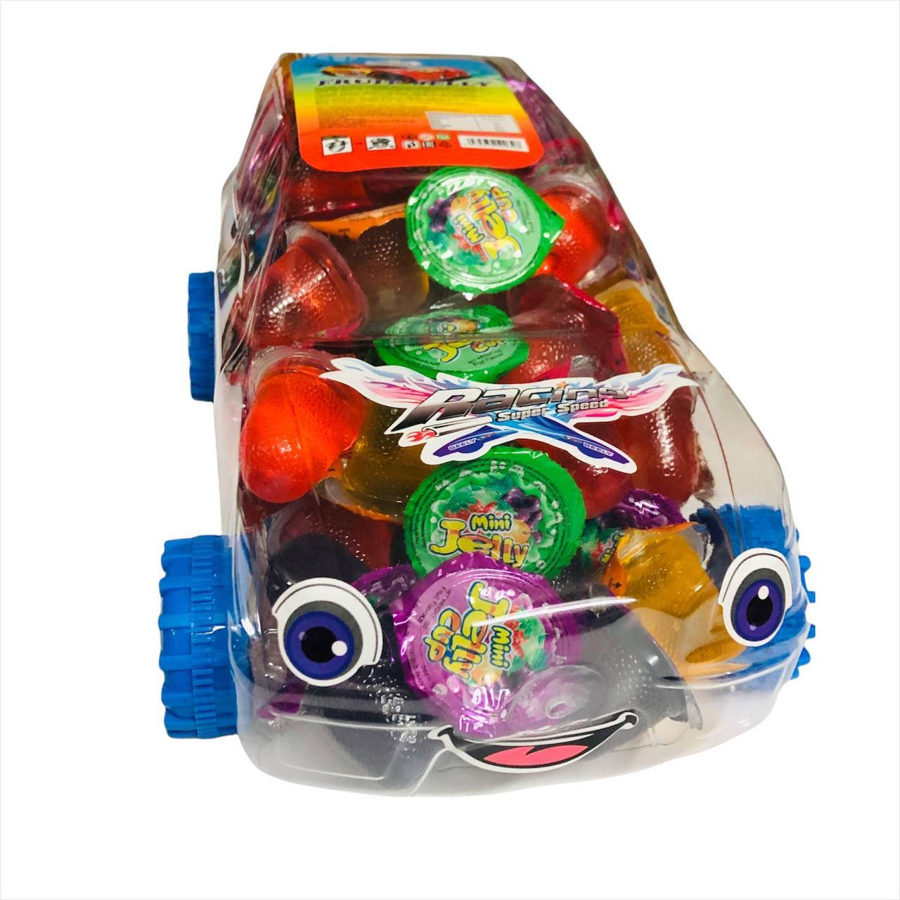 

Желе фруктовое в банке-копилка Fruit Jelly Akbulak МАШИНА 100 шт