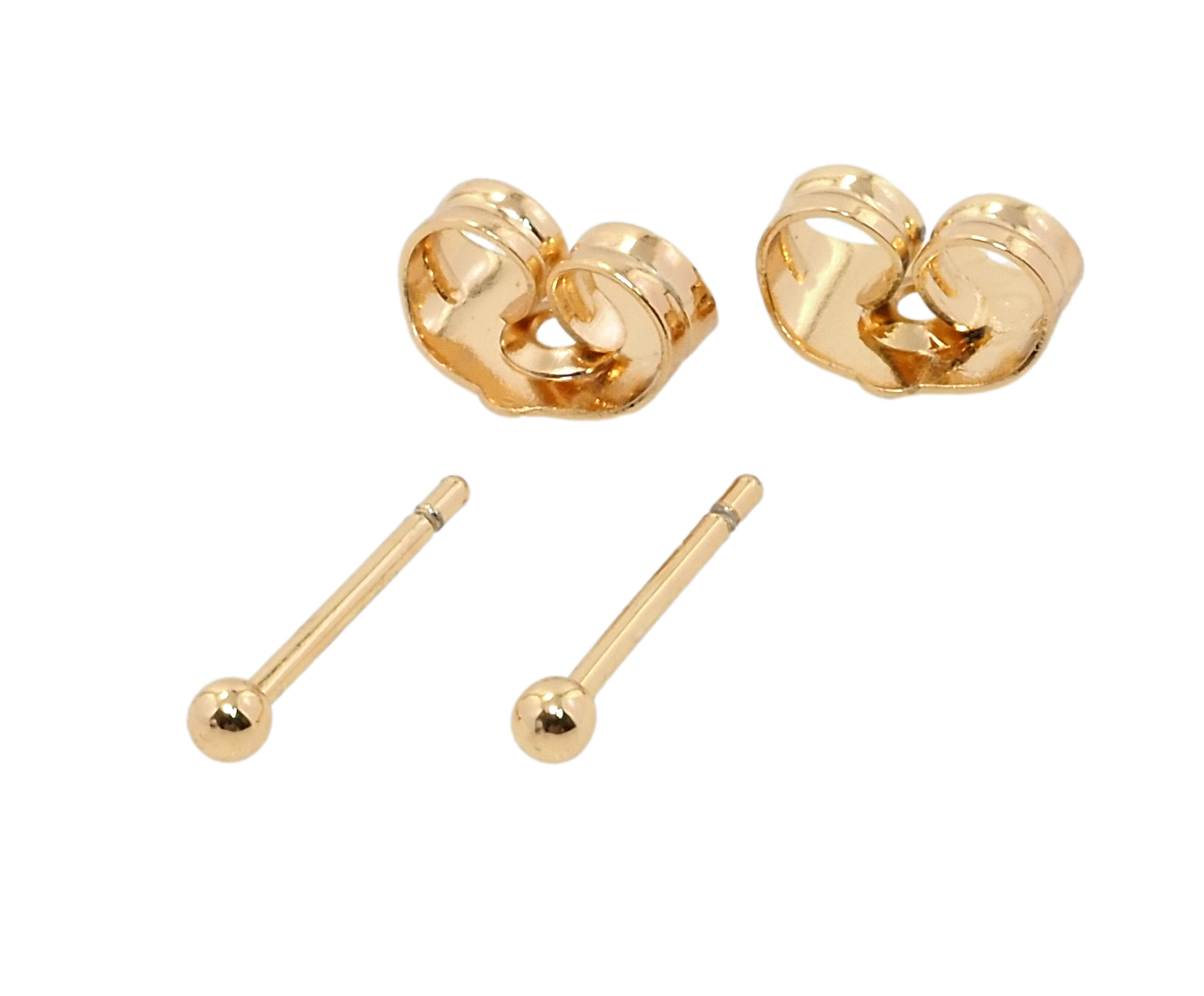 

Серьги Xuping Позолота 18K гвоздики (пусеты) "Шарики" ø 2мм