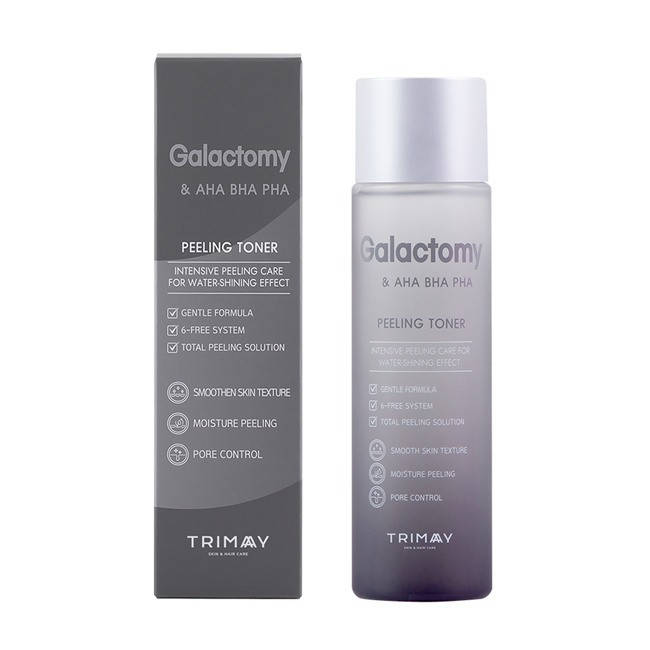 

Тонер с галактомисисом и кислотами Trimay Galactomy & AHA-BHA-PHA Peeling Toner, 210 мл