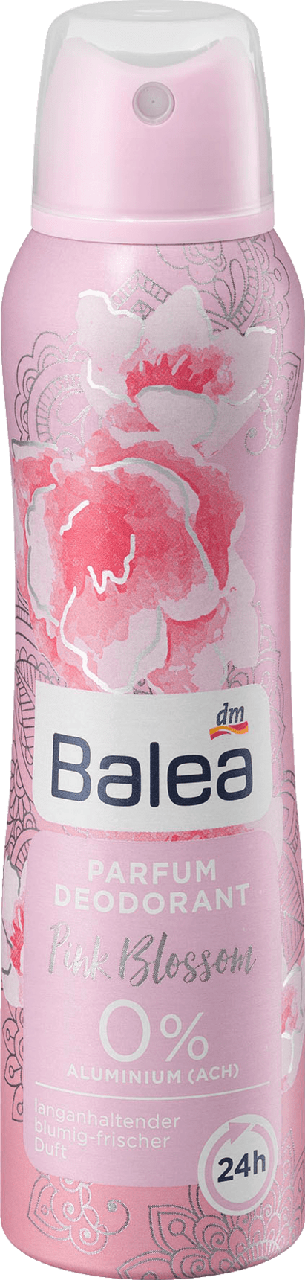 

Парфюмерный дезодорант антиперспирант Balea Parfum Pink Blossom, 150 ml.