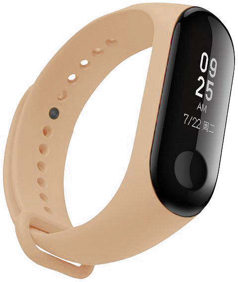 

Ремешок BeWatch силиконовый для Xiaomi Mi Band 4/3 Мокко (1040622)