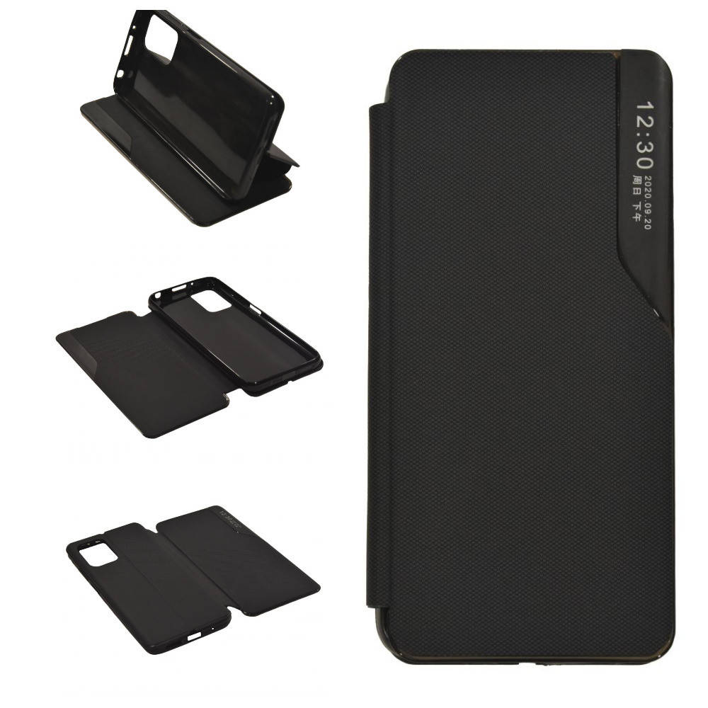 

Чехол книжка для Xiaomi Redmi 10 Редми 10 Business Fabric Черный