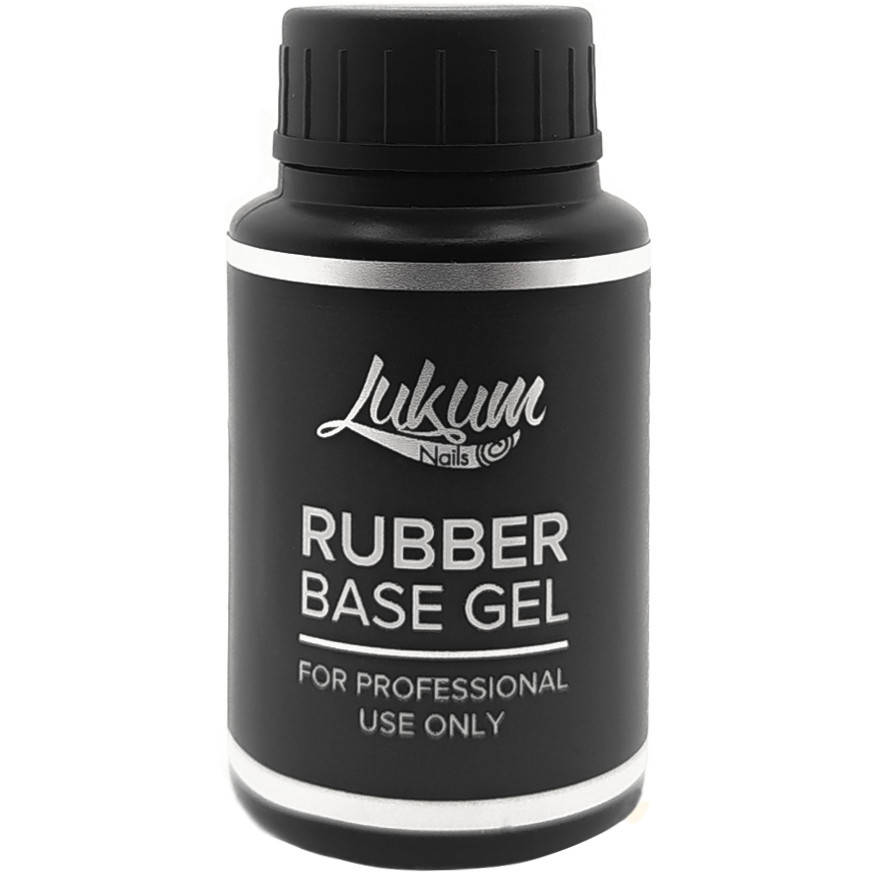 

Lukum Rubber Base Coat - каучуковая база, основа для гель-лака, 30 мл