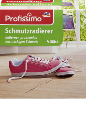 

Profissimo Schmutzradierer, 4 St - Меламиновые губки, 4 шт., Белый