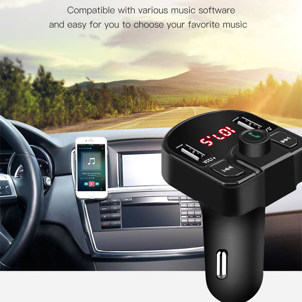 

ЗАРЯДКА USB 7в1 РАДИО FM модулятор трансмиттер, блютуз, mp3 плеер, AUX, ГРОМКАЯ СВЯЗЬ