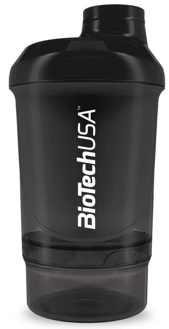 

Шейкер BioTech 2 in 1 (300 мл) чорний