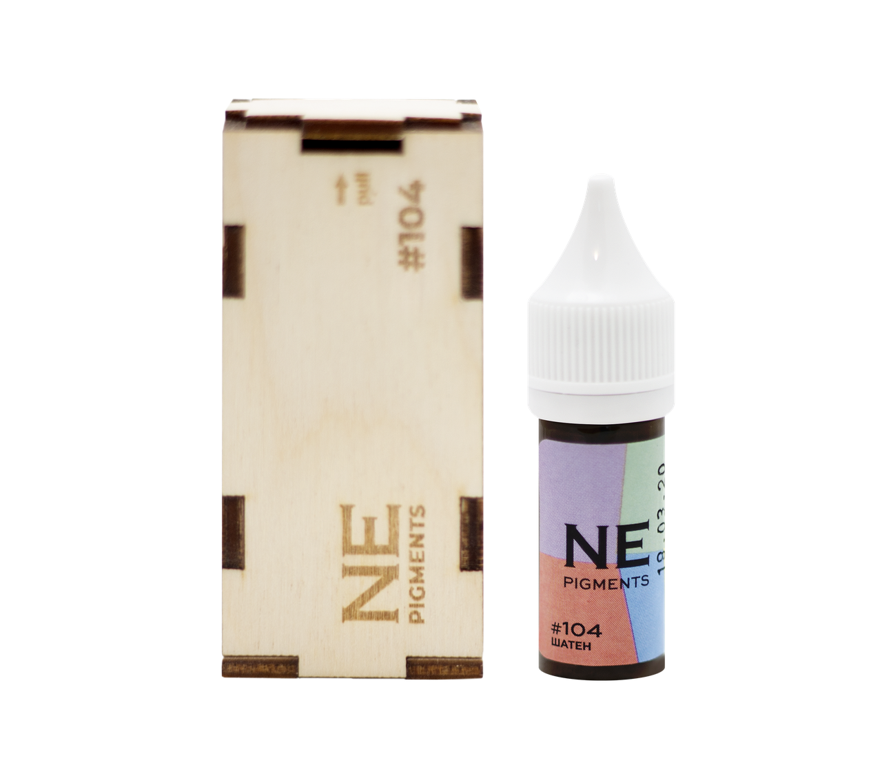 

Пигмент NE Pigments №104 "Шатен" для бровей