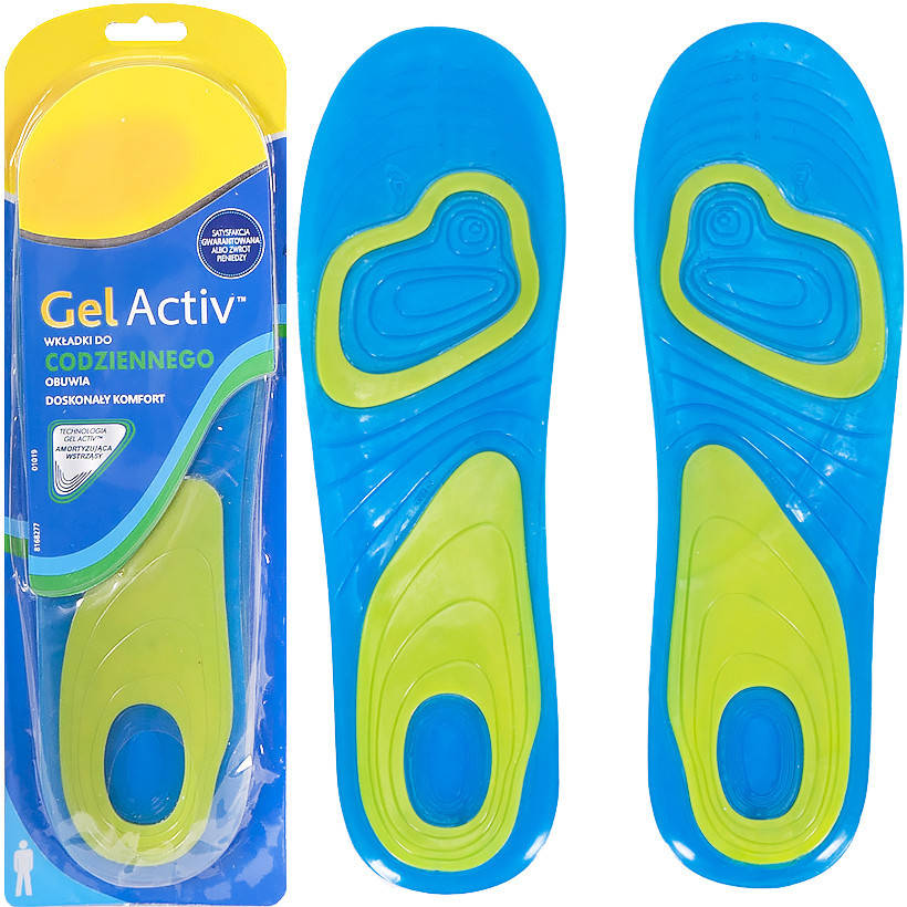 

Стельки для обуви SCHOLL ActivGel мужские 262 - Минимальный заказ 2 шт.