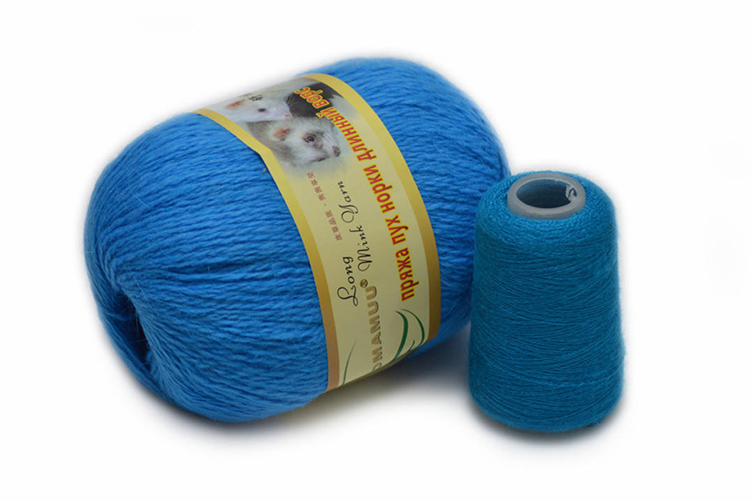

Пряжа из Норки, Бирюза №829, Бирюзовый