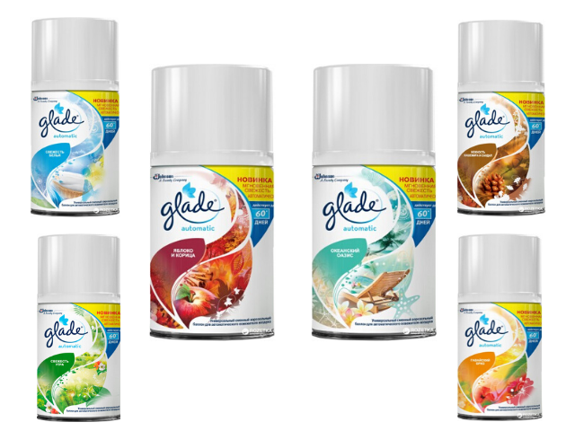 

Освежитель воздуха "Glade" балон