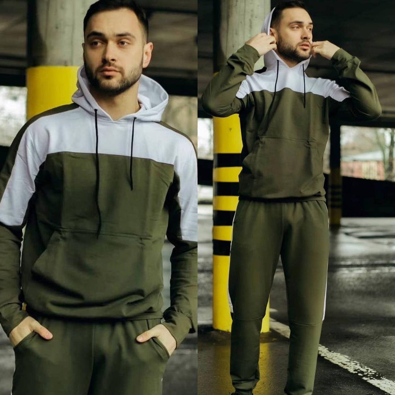 

Мужской спортивный костюм 1473 /F XXL, Хаки