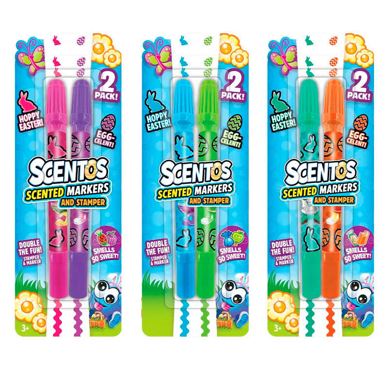 

Ароматический набор фломастеров "Пасхальные краски" 11637-2, 3 вида