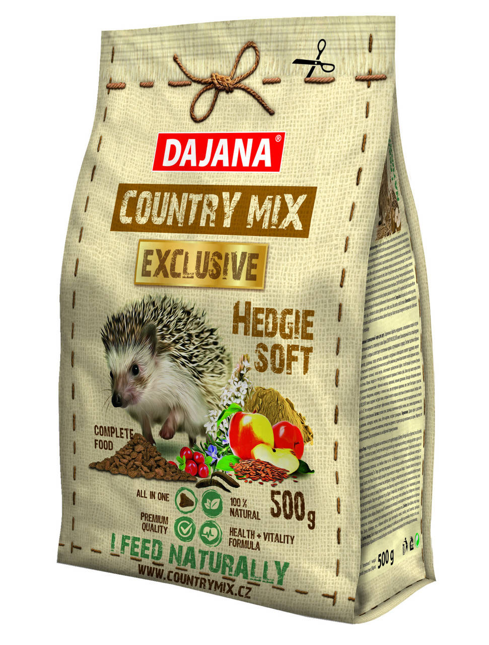 

Сухой корм для ежей Dajana Country mix EXCLUSIVE 500 г